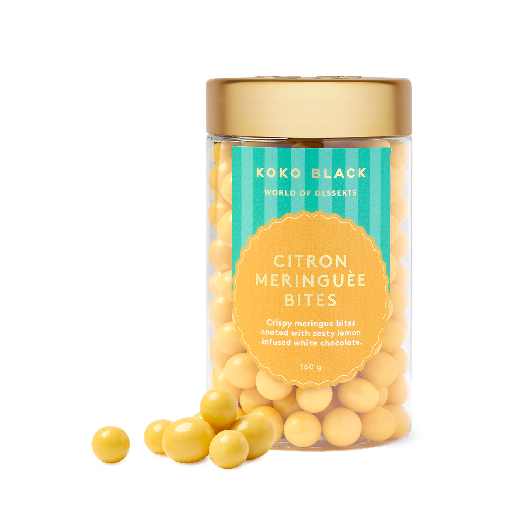 Citron Meringuée Bites 160g | White Chocolate