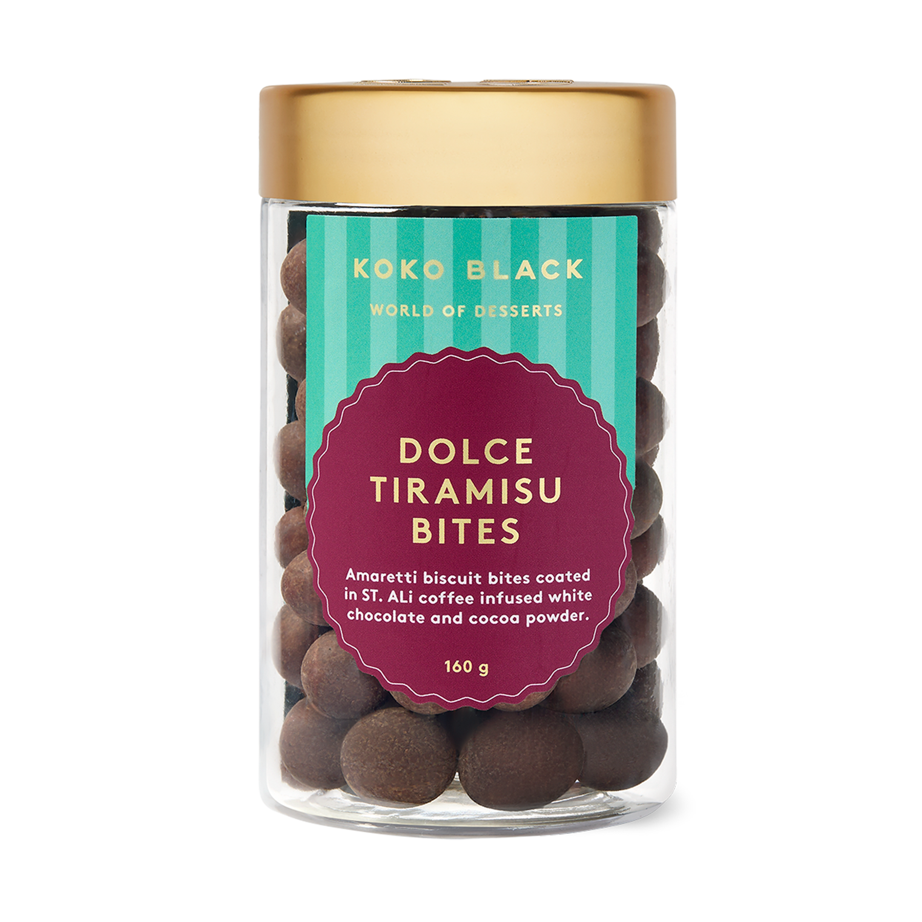 Dolce Tiramisu Bites 160g | White Chocolate