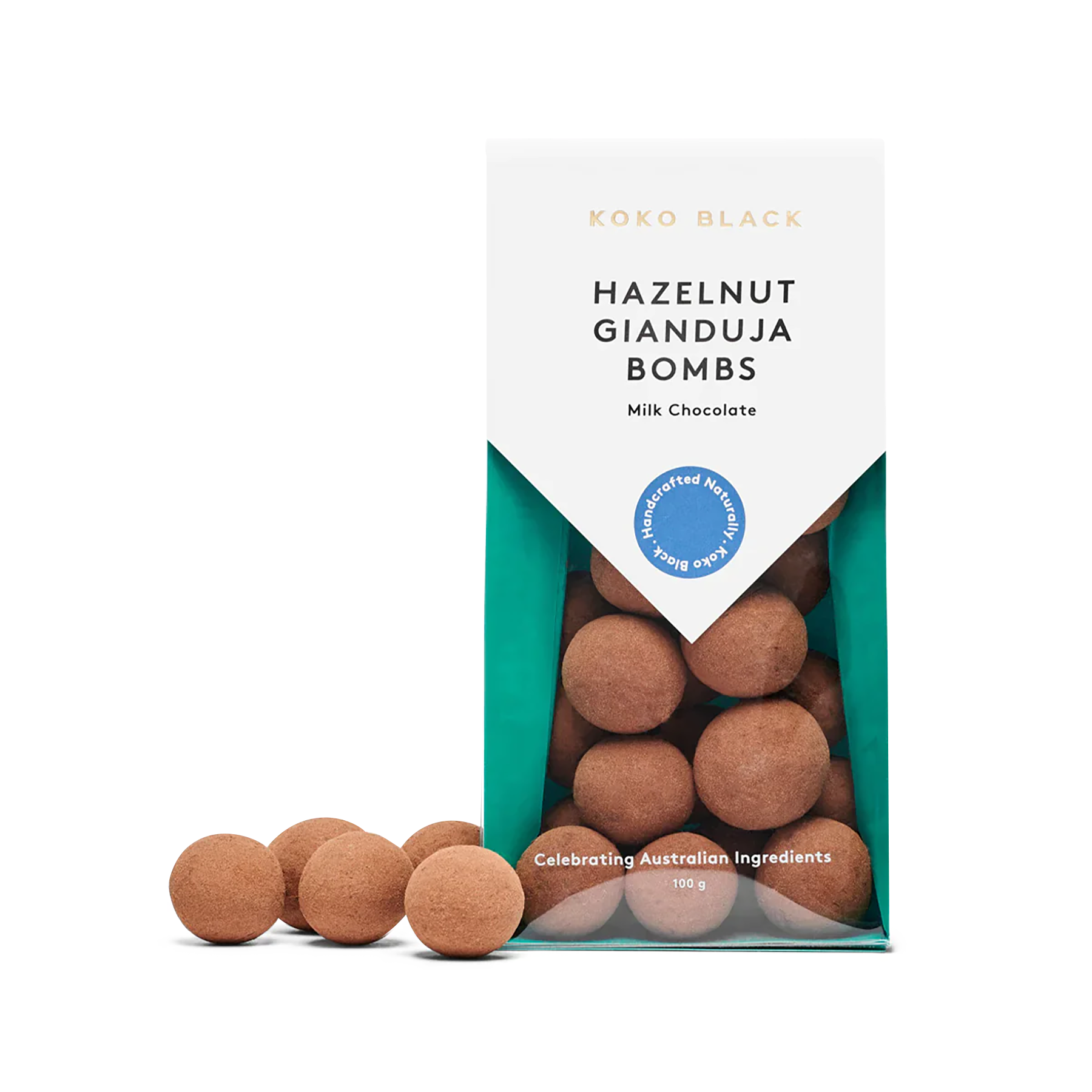 Hazelnut Gianduja Bombs | Milk Chocolate