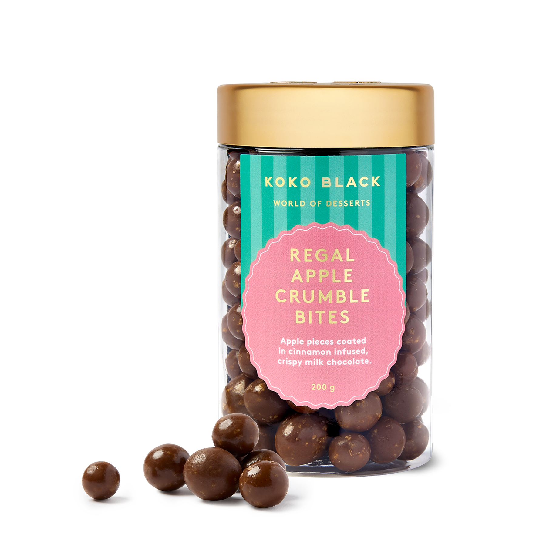 Regal Apple Crumble Bites 200g | Milk Chocolate