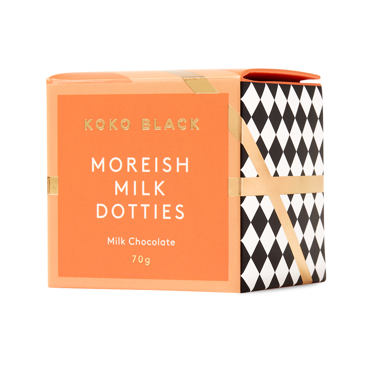 Moreish Milk Dotties Cube | Milk Chocolate