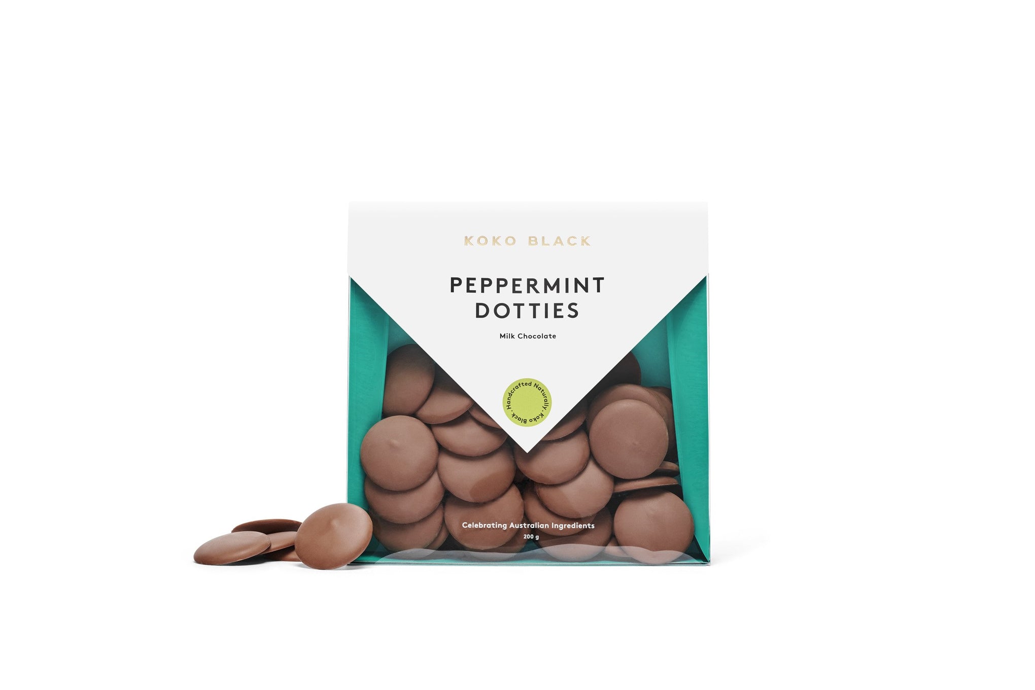 Peppermint Dotties 200g | Milk Chocolate