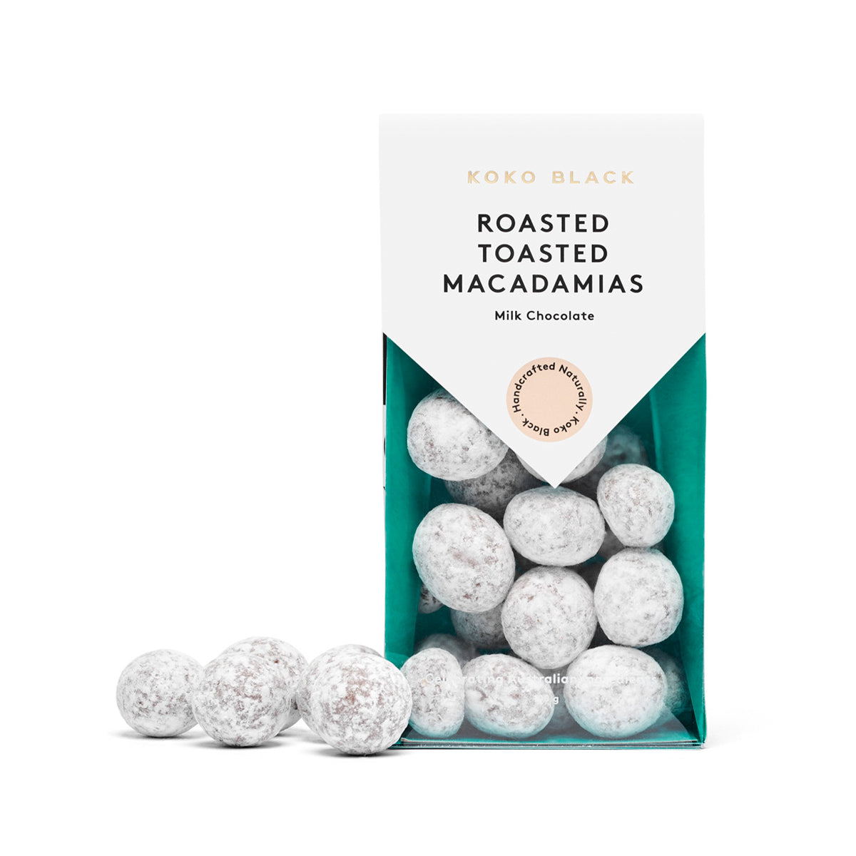 Roasted Toasted Macadamias 100g | Milk Chocolate